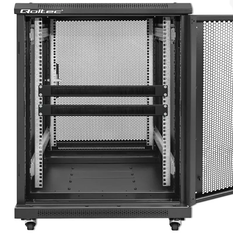 Qoltec 54513 19" Rack Brush Strip, 1U
