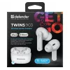 Defender TWINS 903 Bluetooth headphones, white