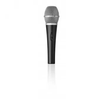 Stage/performance microphone Beyerdynamic TG V35d s — wired, 30–18000 Hz, 600 Ω, 50×186 mm, black/silver