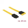 SATA Cable DeLOCK 83949 0.2m SATA 7-pin Yellow