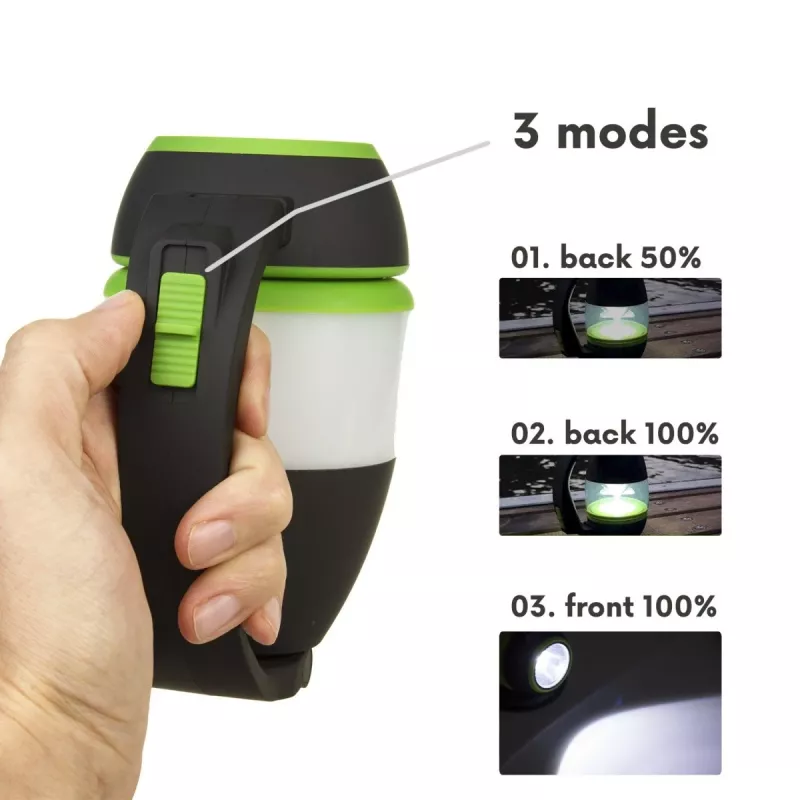 Rechargeable LED camping lamp MACLEAN MCE298 3W portable, USB-powered, compact