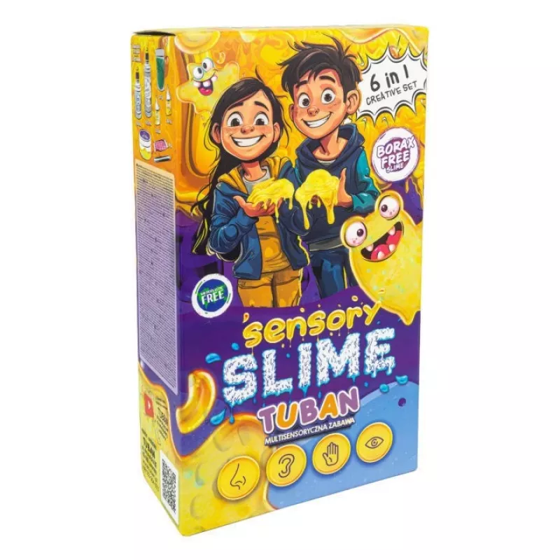 Sensory Slime Set TUBAN TU3812 6-in-1 — DIY kit with six slime variants