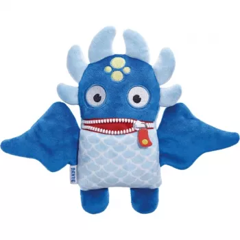 Sorgenfresser Dante, Plush Toy Blue/Light Blue, 21 cm