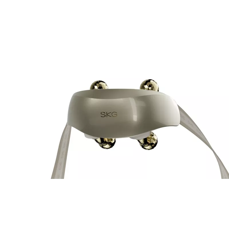 SKG H7 Ultra-E - Golden massage heads, Combo massage, Compression massage, Kneading massage, Vibration massage, Neck, Shoulders, Gold, Plastic, Buttons, Battery