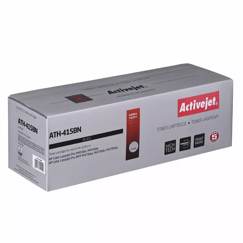 Activejet ATH-415BNX Toner (replacement HP 415X HP415X W2030X; Supreme; 7500 pages; black)