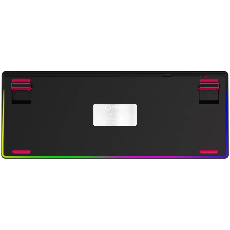 LORGAR KBP70TKLW, Wireless TKL Mechanical Gaming Keyboard Pro, Black/red, EN layout