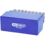 Letter Stamping Set KS TOOLS 27 pcs Model 156.0468 — metal letter and number punches, 27-piece kit