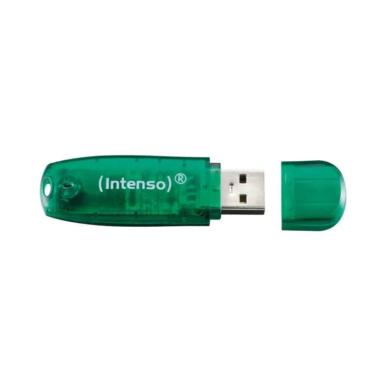 MEMORY DRIVE FLASH USB2 8GB/GREEN 3502460 INTENSO