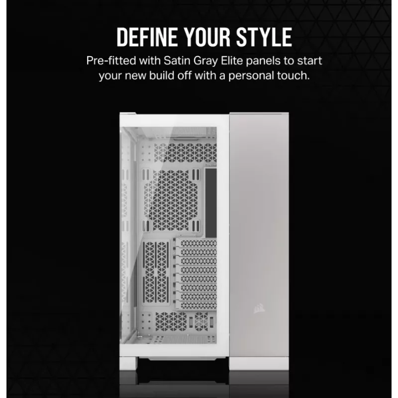 Corsair CC-9011285-WW computer case Midi Tower Grey, White