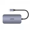 UNITEK D1071A interface hub USB 3.0 SuperSpeed 5 Gb/s Silver