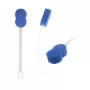 Long-handled bath sponge