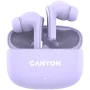 Canyon TWS-9 CNS-TWS9P Headphones – True Wireless – Bluetooth 5.4 – In-Ear – 6h + 30h Laufzeit – USB-C Ladecase – Touch-Steuerung – lilac