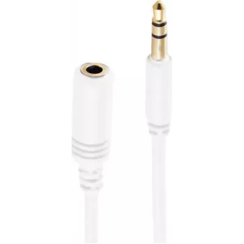 Audio Cable ShiverPeaks BS33100 1.8m 3.5mm White