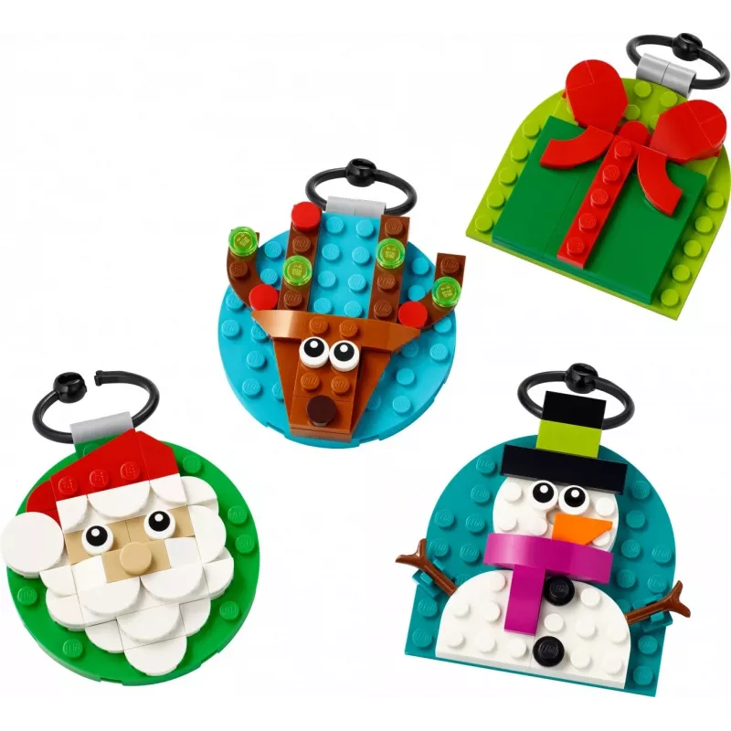 Bricks Iconic 40744 Christmas Ornament Selection