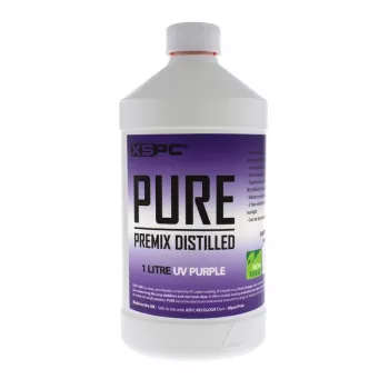 Liquid coolant XSPC Pure Coolant 1 L — purple UV reactive