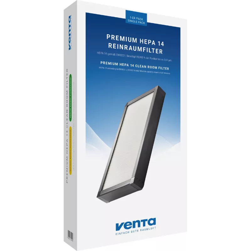 Air purifier filter VENTA PREMIUM HEPA 14 — HEPA 14, compatible with Venta, 1 pc