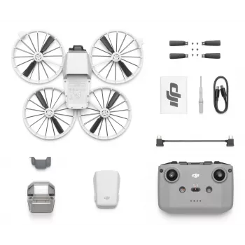 Drone DJI Flip 4 rotors, 48 MP camera, 3840×2160 video, 3110 mAh battery, Black/White