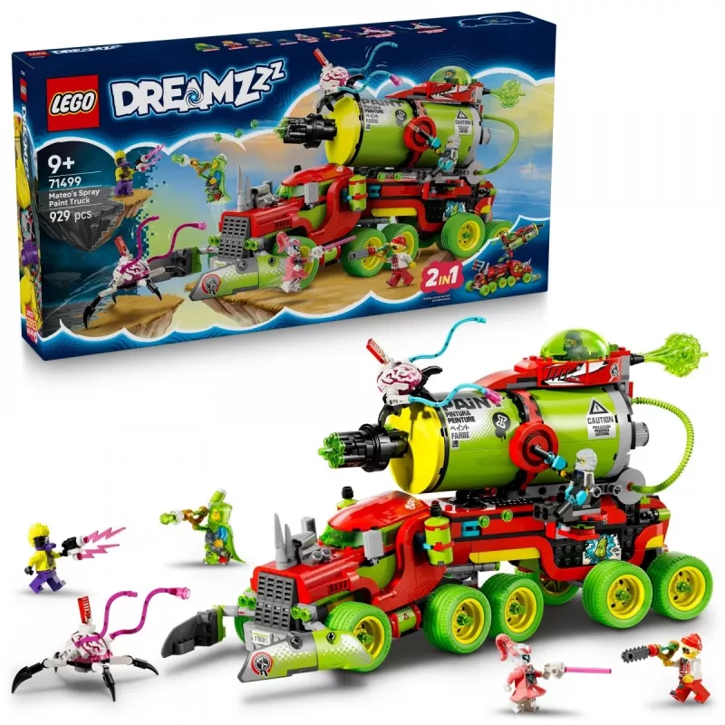 LEGO DREAMZZZ 71499 Mateo's Spray Paint Truck