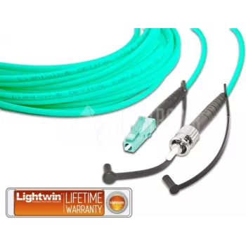 Lightwin High Quality Simplex LWL Patch Cable, MM OM3, LC - ST LWL Patch Cable (LSP-50 LC-ST 2.0 OM3)