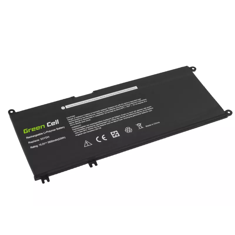 Battery Green Cell DE138 for DELL Inspiron G3 G5 G7 Latitude