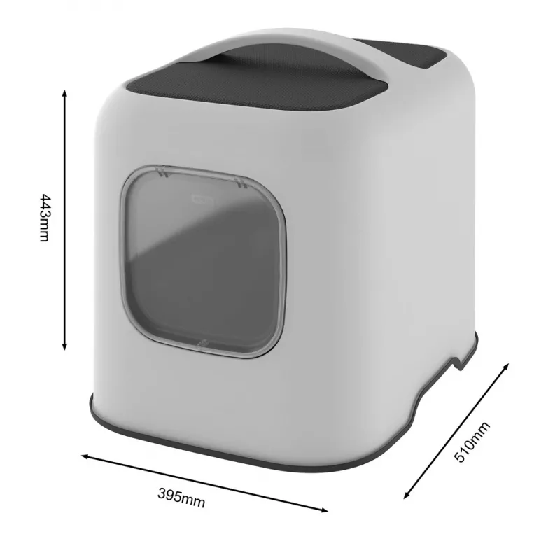 ROTHO White - cat litter box