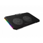 FURY GUNBAI G3 Laptop Cooling Pad 14.1–17.3 with 2 Fans, RGB Lighting, 2× USB