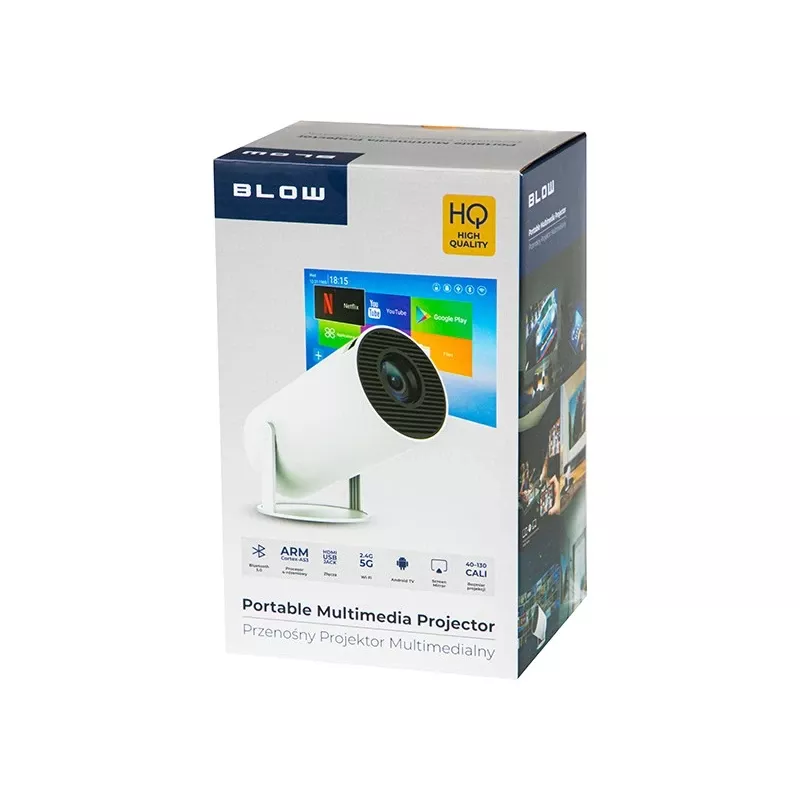 BLOW portable AndroidTV FullHD projector