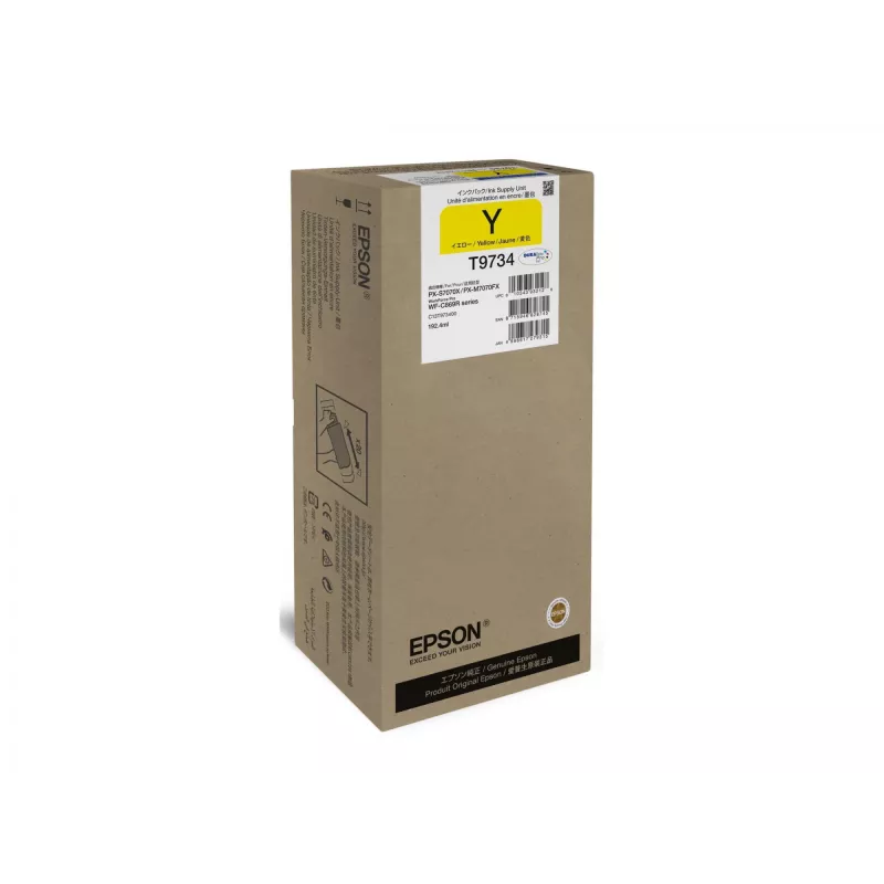 Ink Cartridge Epson WF-C869R T97340N Yellow XL – Original High (XL) Yield