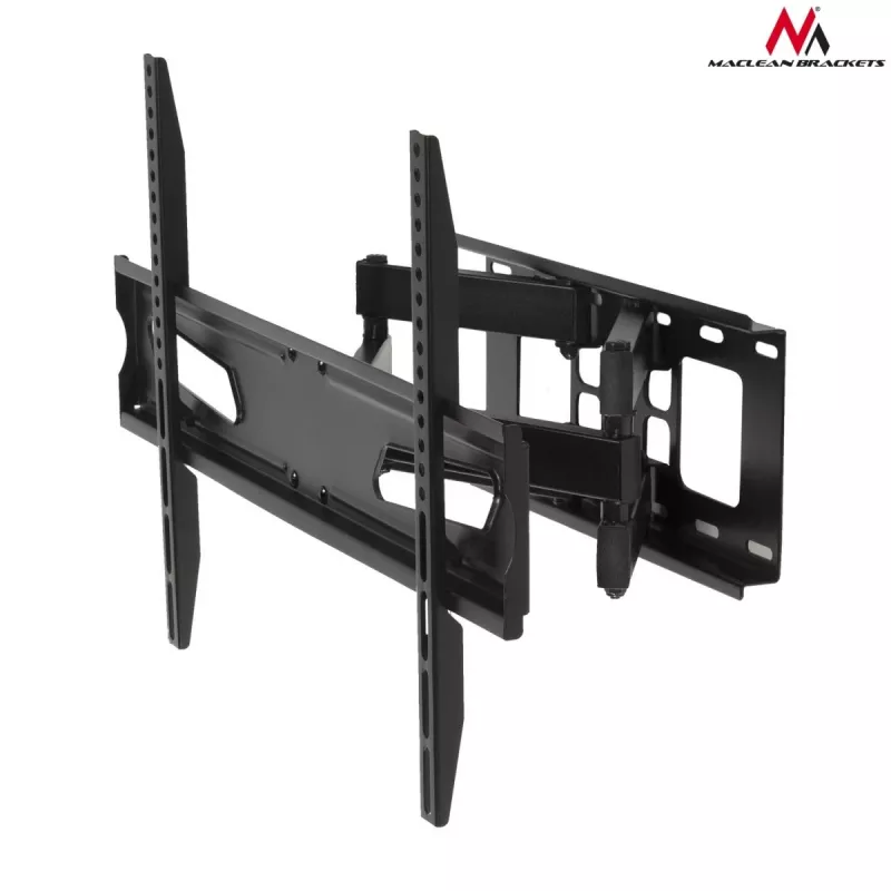 Maclean MC-723 B - wall mount for screen 37-70, 600x400 VESA, for max 40 Kg, black colour
