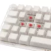 Ducky One 3 Aura White Mini Gaming Keyboard, RGB LED - MX-Silent-Red