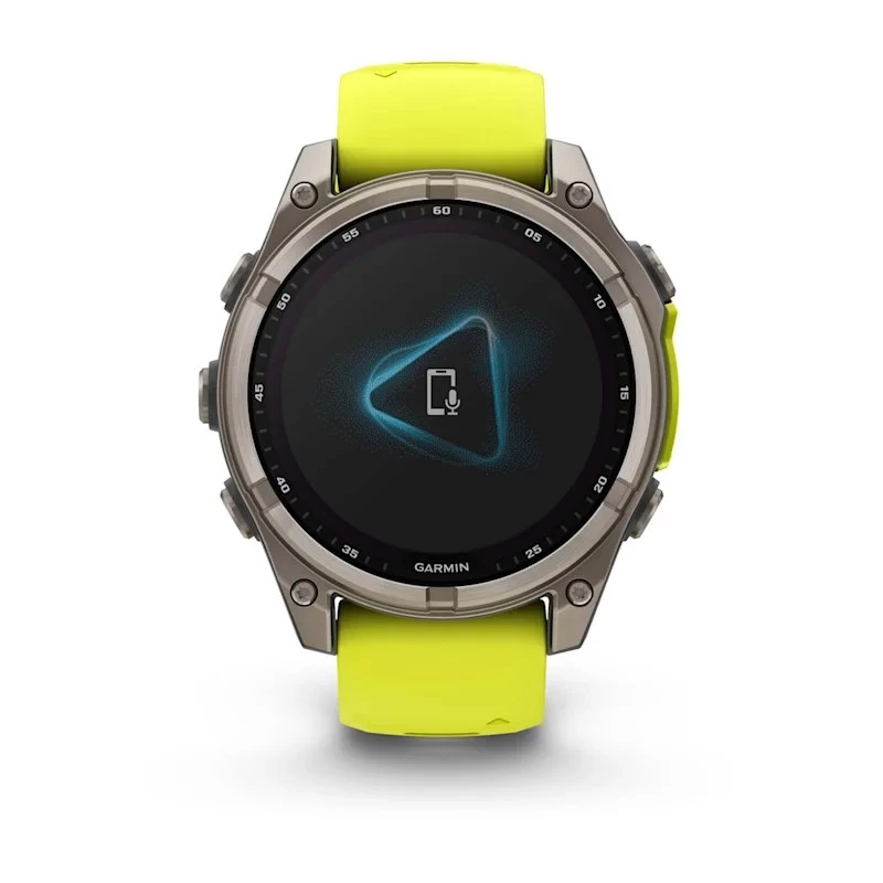 Garmin fenix 8 3.3 cm (1.3) 47 mm Digital 260 x 260 pixels Touchscreen Titanium Wi-Fi GPS (satellite)