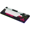 LORGAR KBP70TKLW, Wireless TKL Mechanical Gaming Keyboard Pro, Black/red, EN layout