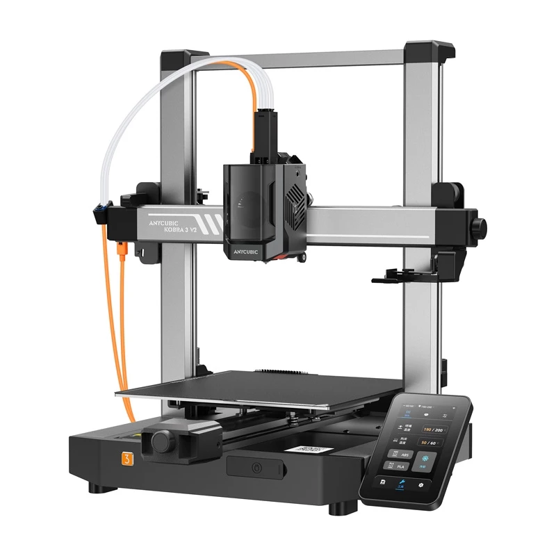 3D printer AnyCubic Kobra 3 V2 (K3V2-IP-O) — build volume 235×235×250 mm