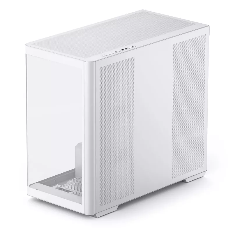 Jonsbo D300 Midi-Tower, 270 degrees, Tempered Glass - white