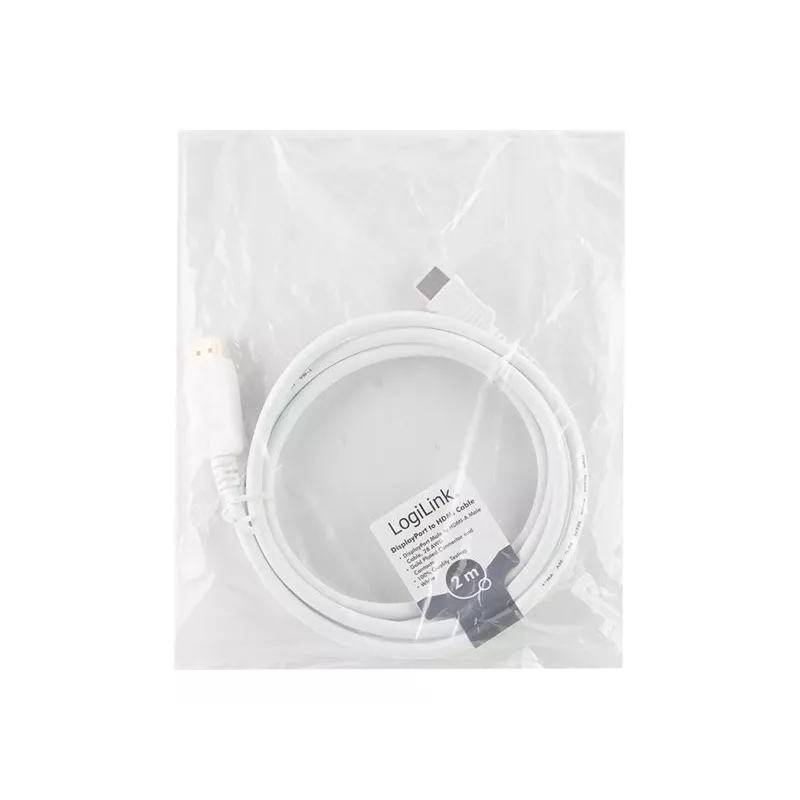 Cable HDMI-DP LogiLink CV0055 2m