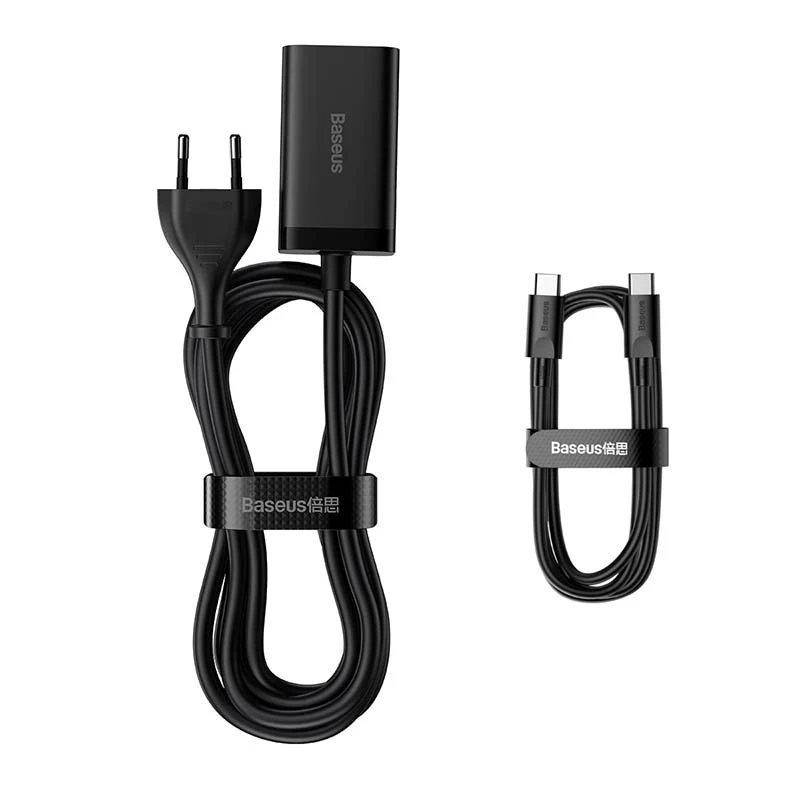Charger Baseus GaN3 Pro Mobile phone Tablet Black AC Indoor 15V 3A