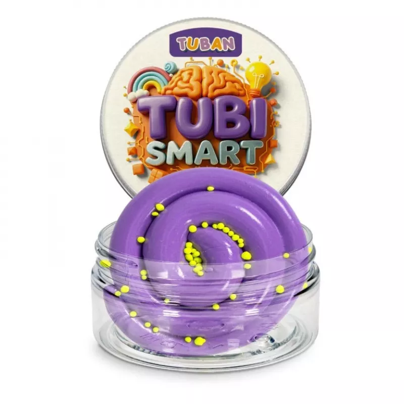 Modeling clay TUBAN Tubi Smart – Alien, purple, 50 g