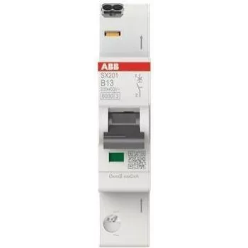 ABB Circuit Breaker SX201-B13 Flexline B-Char.6kA 13A 1P (2CDS251003R0135)