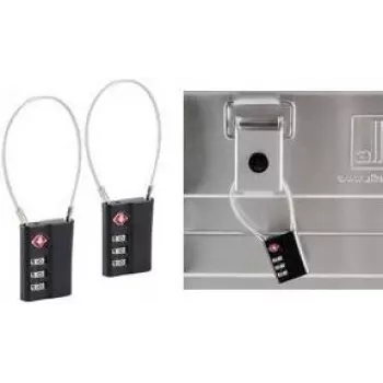 Allit AddOn Lock AluPlus 420012 silver — accessory lock for toolboxes and cases