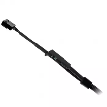 Fan Cooler Master Mobius 120 OC 12 cm Black 3 Speeds 3200 RPM