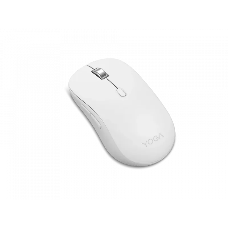 Mouse Lenovo Yoga ambidextrous Bluetooth optical 4000 DPI white, 8 buttons, wheel