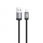USB to Lightning cable Tellur TLL155761, 1 m, 3 A, black
