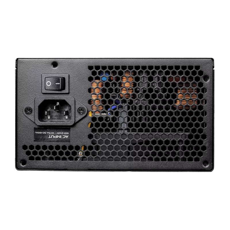Power supply DarkFlash PMT1250 Black — ATX desktop PSU, 1250W, sleeved cables