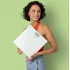 Ecomed by Medisana PS-72E personal scale - 150 kg, glass platform, white