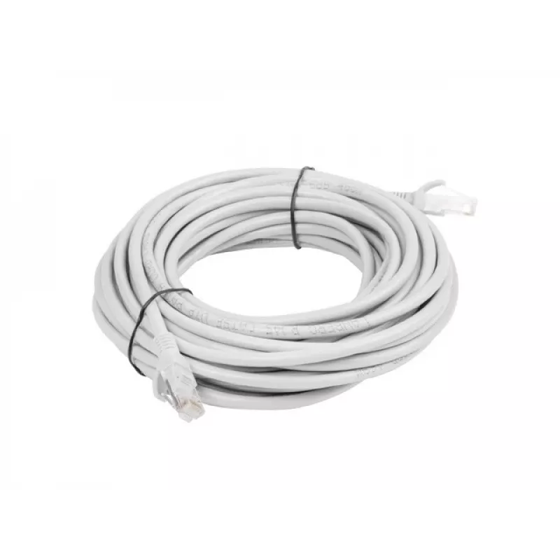 Network cable LANBERG PCU6-10CC-1500-S Cat6 U/UTP RJ-45 — 15 m, grey