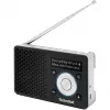 TechniSat DigitRadio 1 A 0100/4997 Digital Radio, DAB+/FM, RDS, 40 Presets, ASA Warning Function, Black/Silver