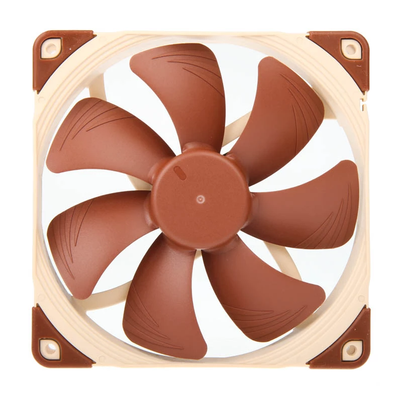 Fan Noctua NF-A14 FLX 140 mm case fan, 25 mm thickness, 900–1200 RPM, 115.5 m³/h airflow, 13.8–19.2 dB