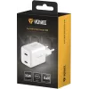 Wall USB-C Charger YENKEE G35D 2x18W Power Delivery 3.0 3A