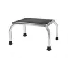 Bath step (shower stool) ActionMed SW200AM — black, non-slip surface and feet, max user weight 120 kg