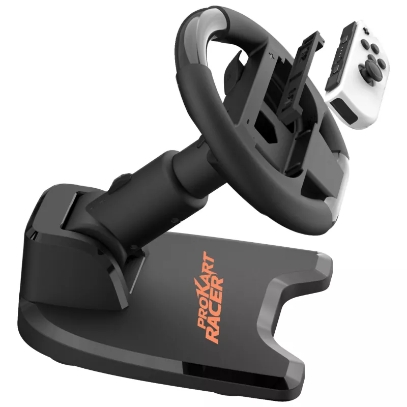 Racing Wheel SUBSONIC SA5727-1 for Nintendo Switch — adjustable sensitivity, Kart Racer design